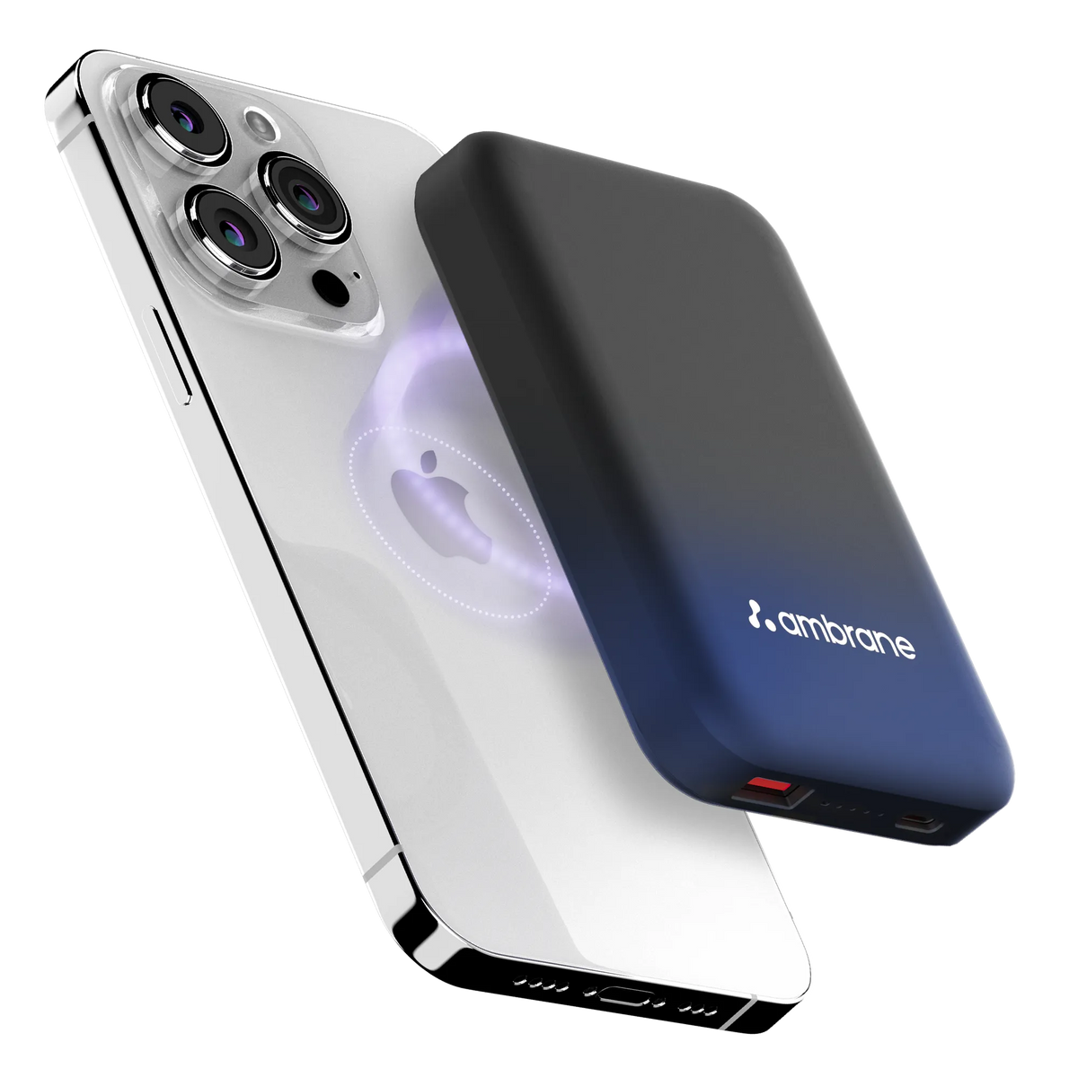 Ambrane AeroSync Snap magnetic 10000mAh power bank